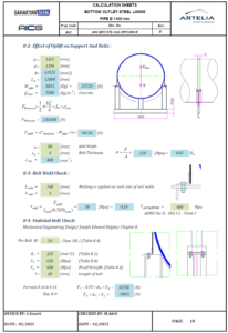Pipe Support design